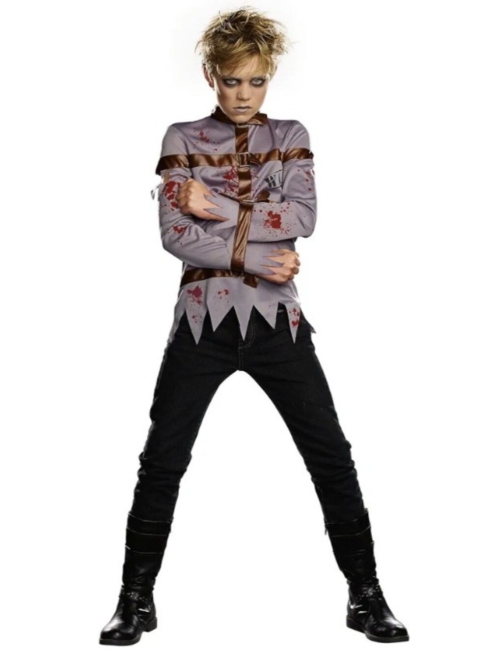 Dreamgirl Mischief Mayhem Halloween Costume Grey S 6 / 7